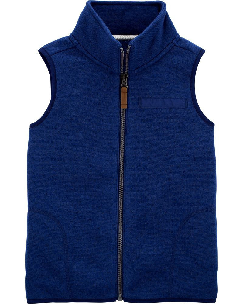 Zip-Up Sherpa Vest | Carter's