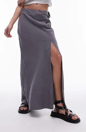 Twist Low Rise Maxi Skirt | Nordstrom