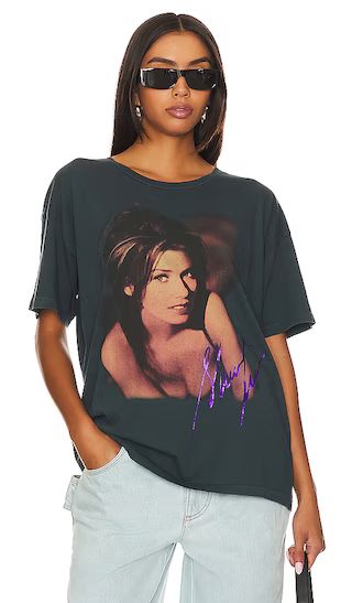 Shania Twain Come On Over 1988 Tour Merch Tee in Vintage Black | Revolve Clothing (Global)