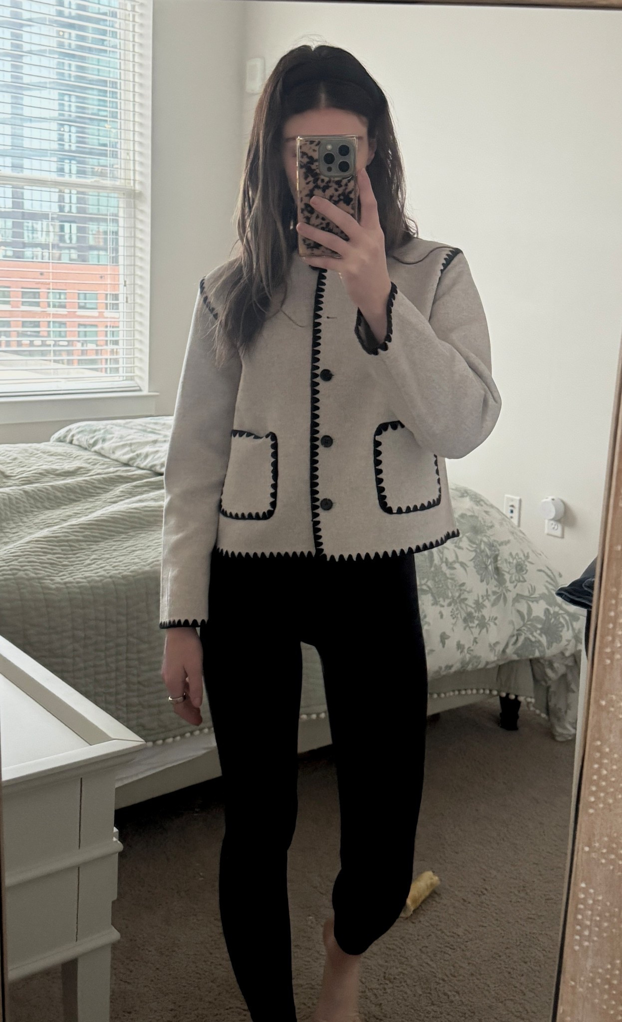 one of my favorite winter outfits this year 🖤 styling with a headband helps to elevate the cozy vibes of the wool coat 

cold weather outfit, classic style, capsule wardrobe, closet staples, elevated basics, timeless, fashion trends, what to wear right now, city girl outfits, fashion inspo, wfh outfit ideas, statement coat

#LTKSeasonal #LTKU #LTKootd