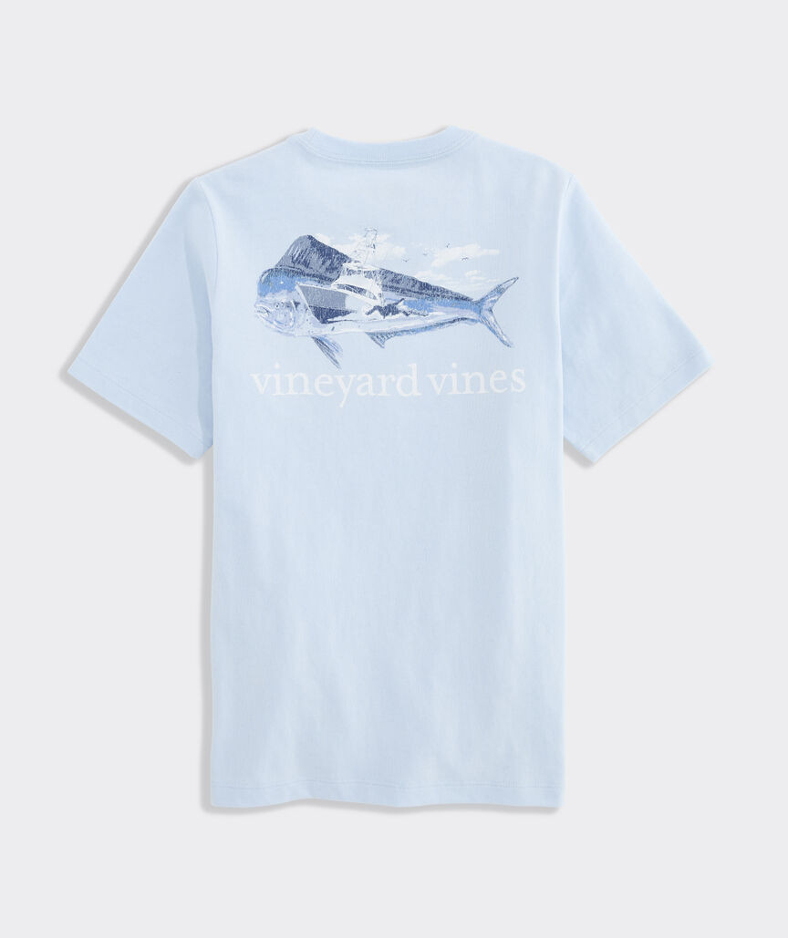 Boys' Sportfisher Mahi Scenic Short-Sleeve Pocket Tee | vineyard vines