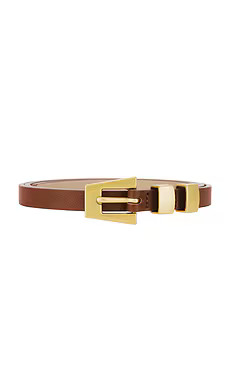 petit moments Modern Slim Belt in Brown & Gold from Revolve.com | Revolve Clothing (Global)