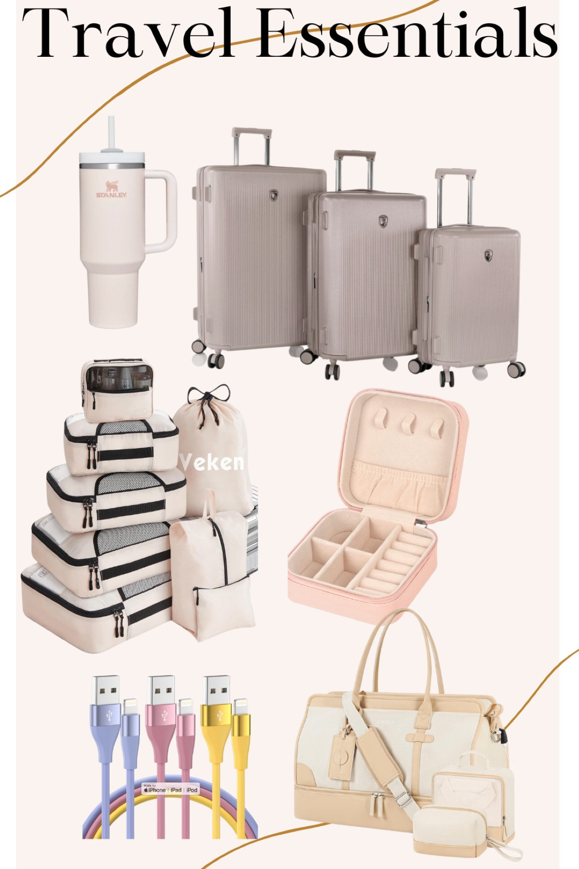 Traveling in style and organization! 

#LTKstyletip #LTKtravel #LTKMostLoved