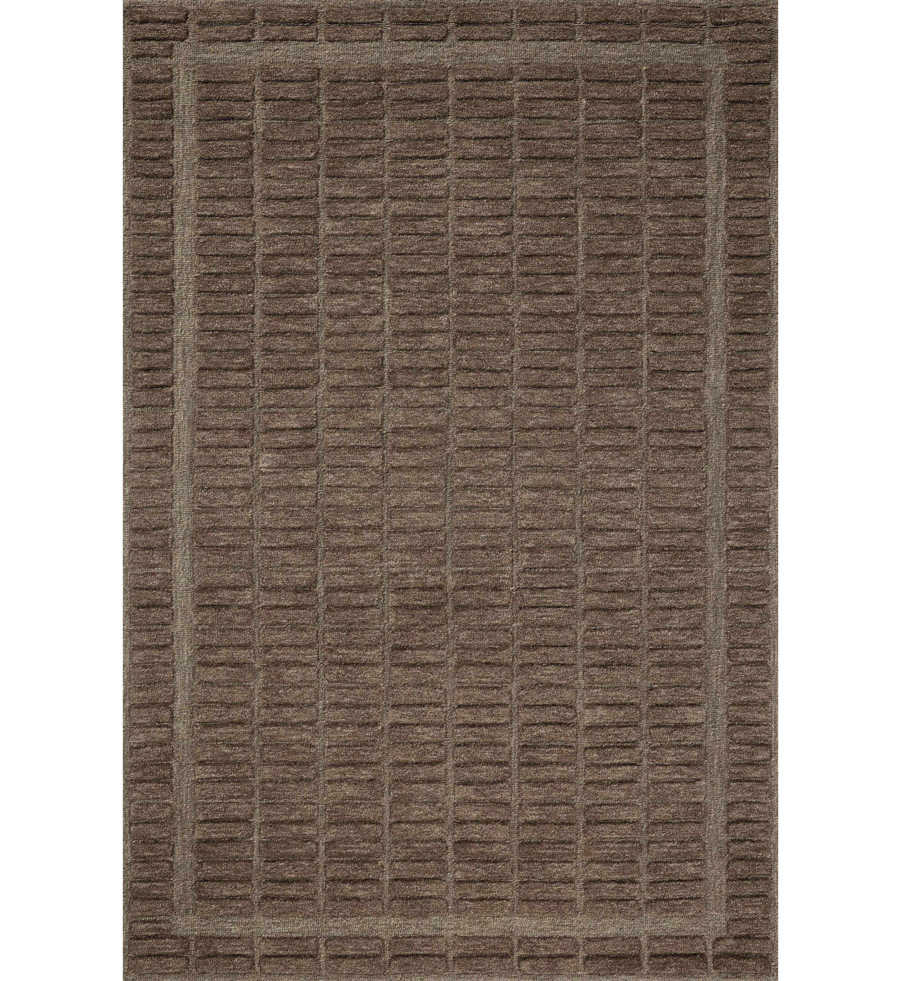 Chris Loves Julia x Loloi Bradley Cocoa / Cocoa Area Rug | Wayfair North America