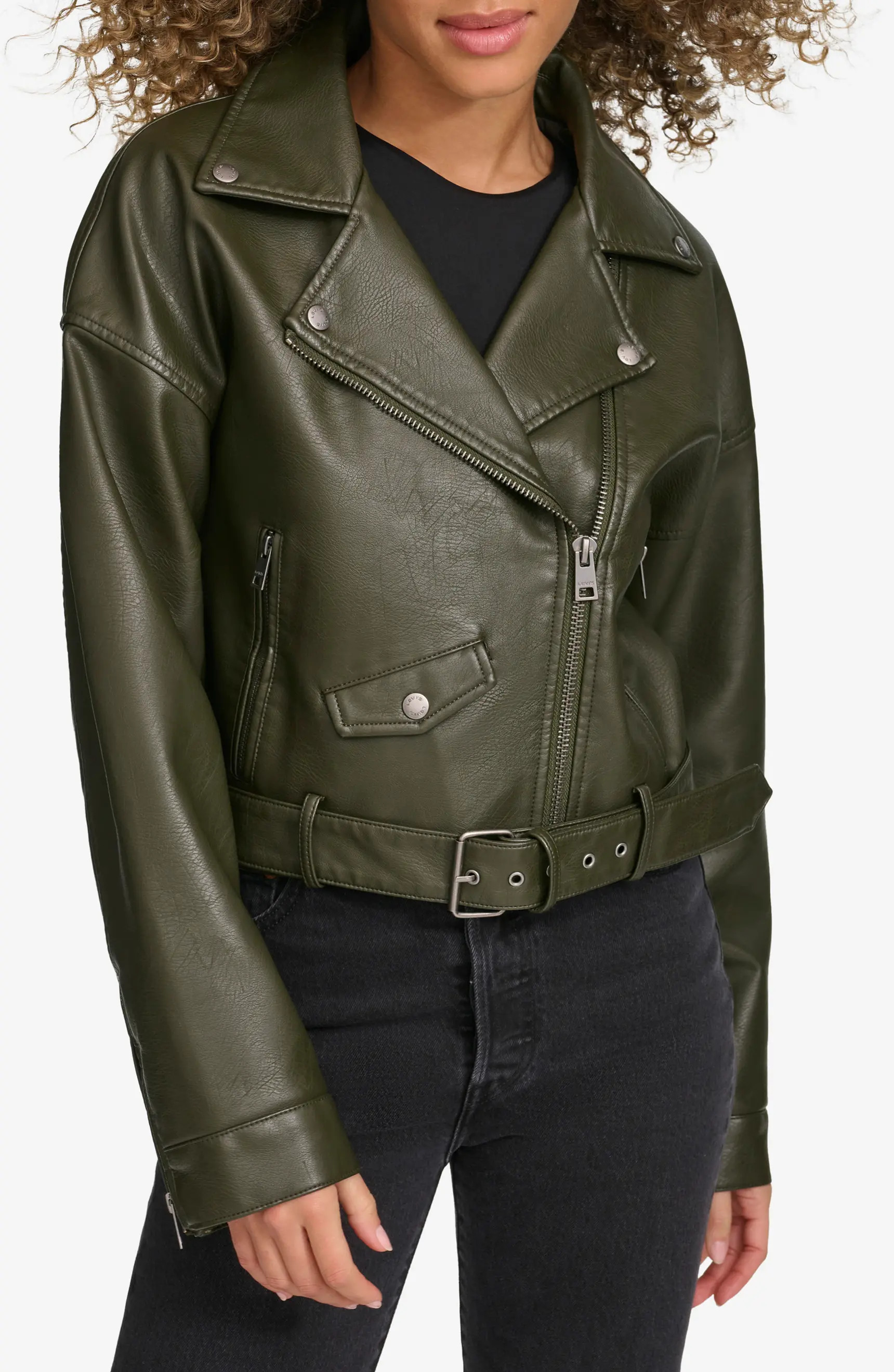 Faux Leather Moto Jacket | Nordstrom