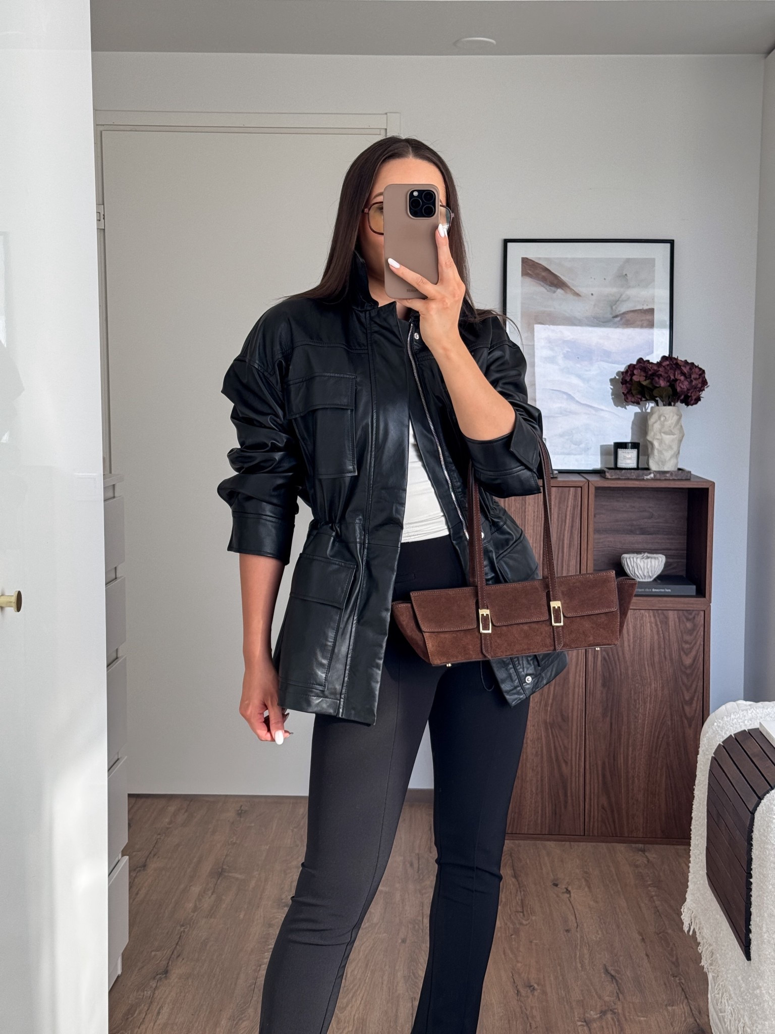 The perfect leather jacket for the season. Runs large. Wearing a size XS.

#LTKstyletip #LTKeurope #LTKspring