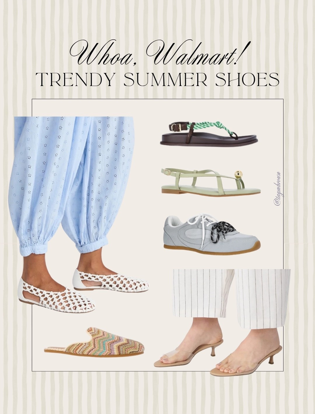 Chic summer shoes from Walmart!!!

#LTKootd #LTKSaleAlert #LTKSeasonal