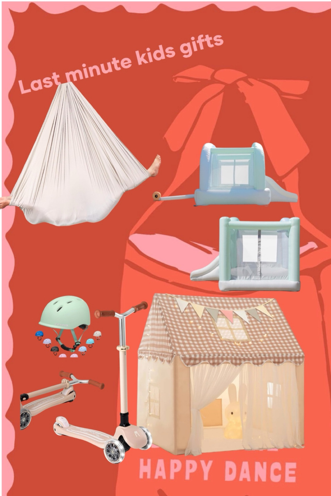 Last minute gifts for kids! 

Scooter, play, play tent, bounce house, swing, kids play, kids room

#LTKKids #LTKGiftGuide #LTKHoliday