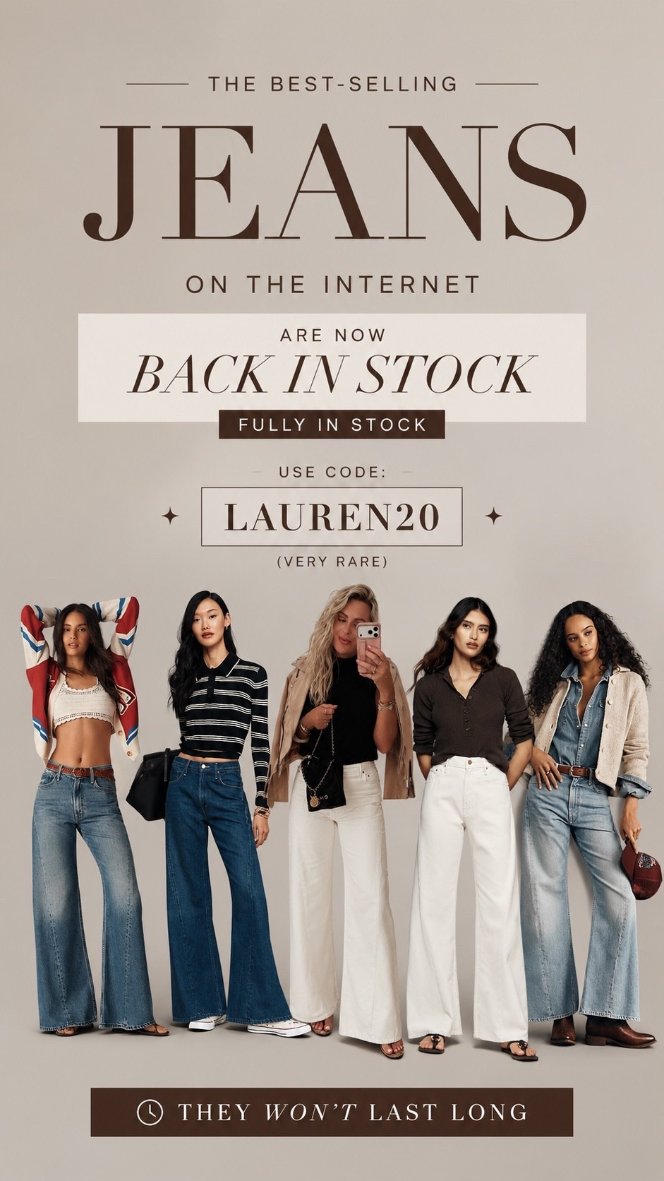They won’t last long! 
LAUREN20 to save! ✨🚨

#LTKSaleAlert #LTKootd #LTKOver40