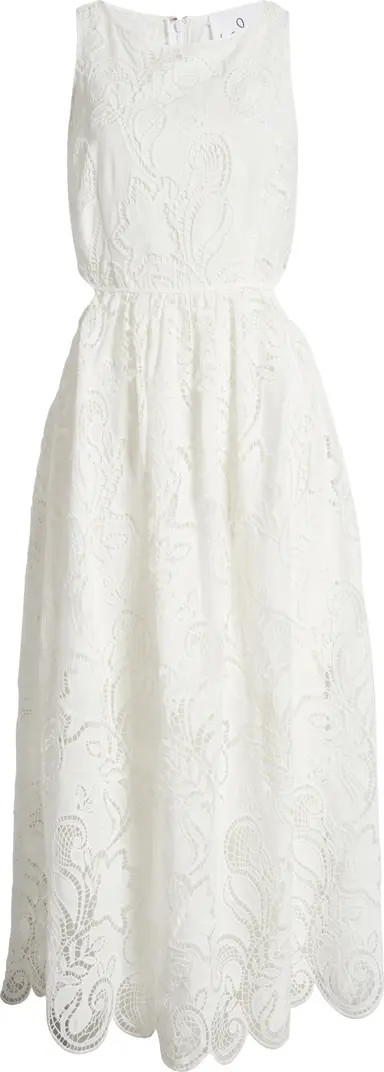 Bouquet Eyelet Maxi Dress | Nordstrom