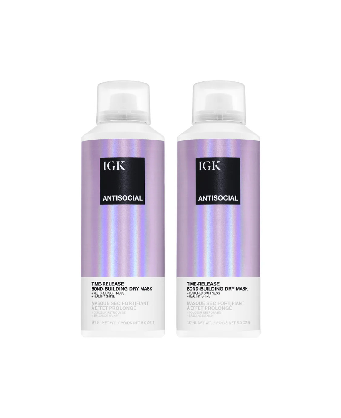 Antisocial Dry Hair Mask - Add 1 More, Get 1 Free (3 total) - Bonus Offer | IGK Hair