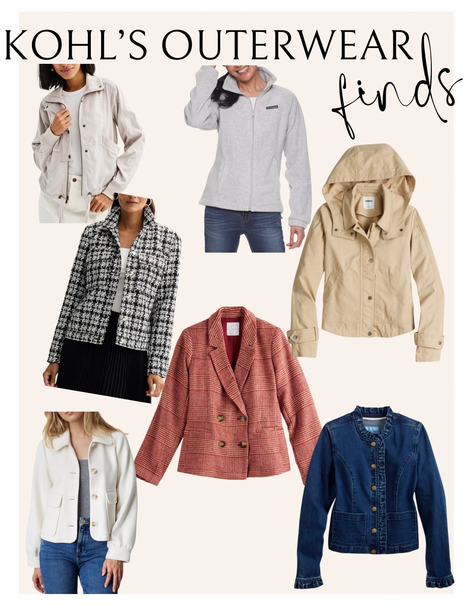Kohls is killing the outerwear game rn! I bought 2 of these jackets and have 2 more in my cart 🙈

Fall outfit | fall jackets | outerwear 

#LTKSaleAlert #LTKFindsUnder100 #LTKSeasonal