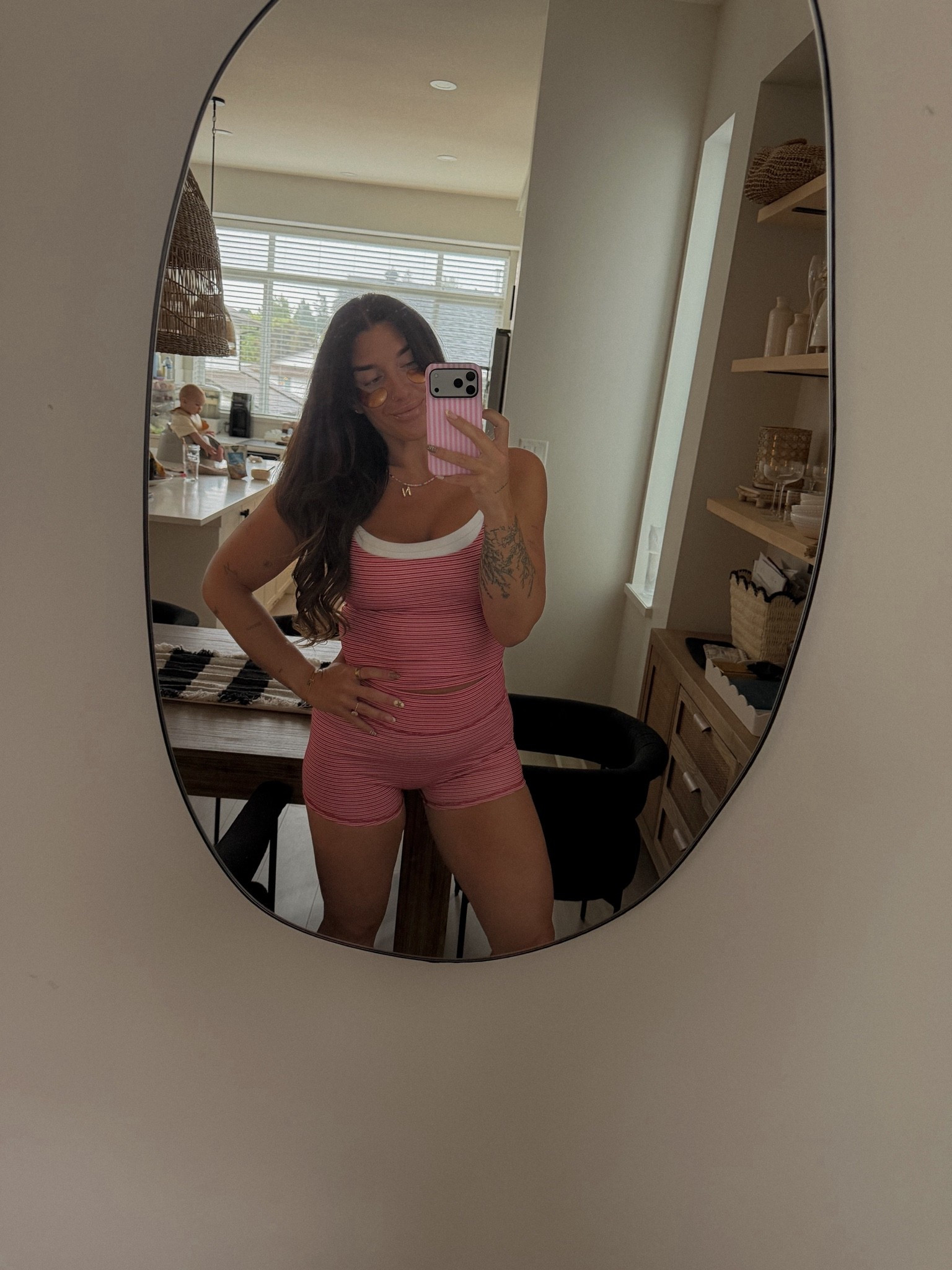 Workout set 

Wearing size M