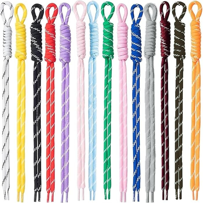 Colorful Paracord Keychain \u2013 14pcs Braided Nylon Rope Keychain Cord for Bag Purse Backpack H... | Amazon (US)