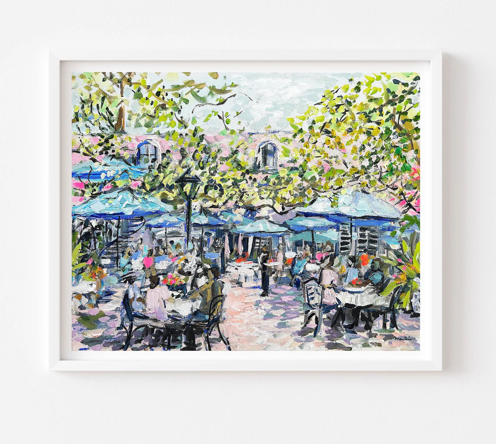 New Orleans PRINT on Paper or Canvas, new Orleans Patio - Etsy | Etsy (US)