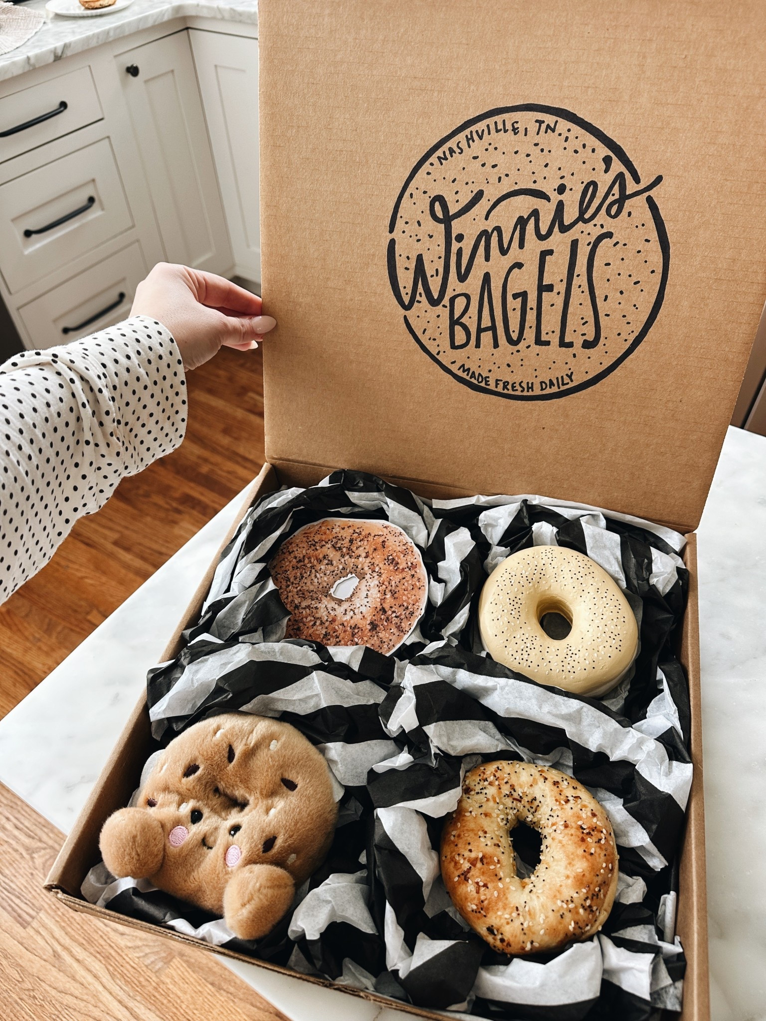 Bagel themed gift 🥯 

#LTKmomlife #LTKGiftGuide #LTKKids