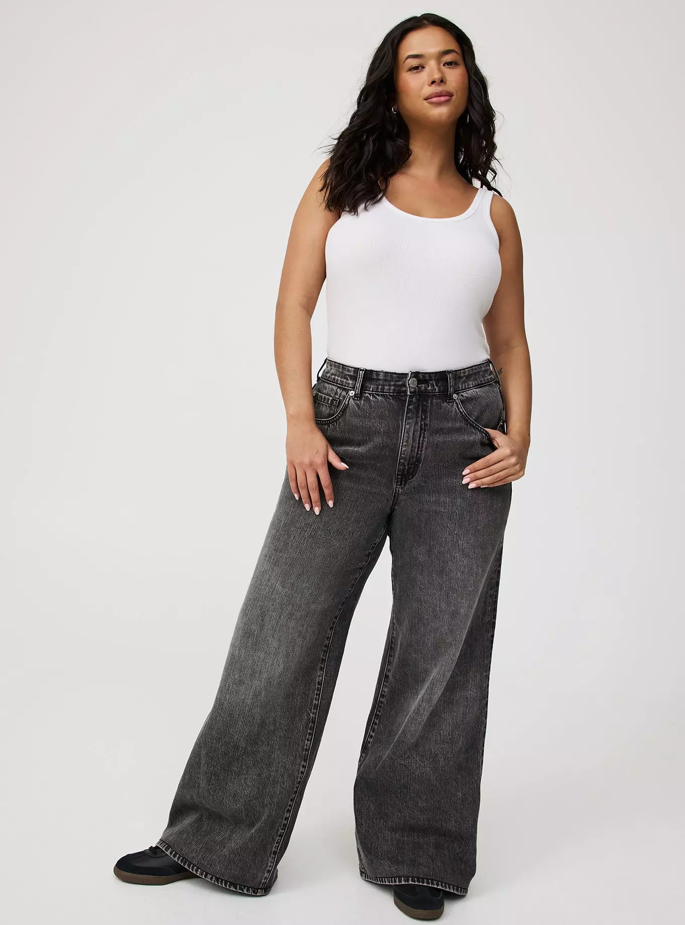 Baggy High-Rise Wide Leg Jean | Torrid (US & Canada)