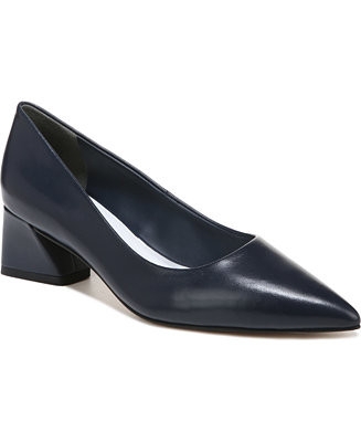 Franco Sarto Women's Racer Pointed Toe Block Heel Pumps - Macy's | Macy's