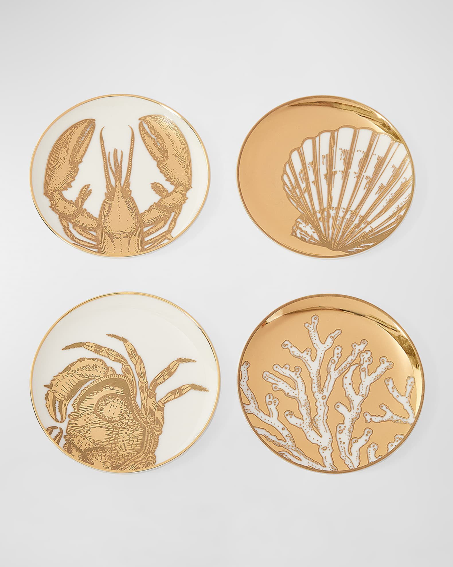 Maritime Cocktail Coasters, Set of 4 | Neiman Marcus