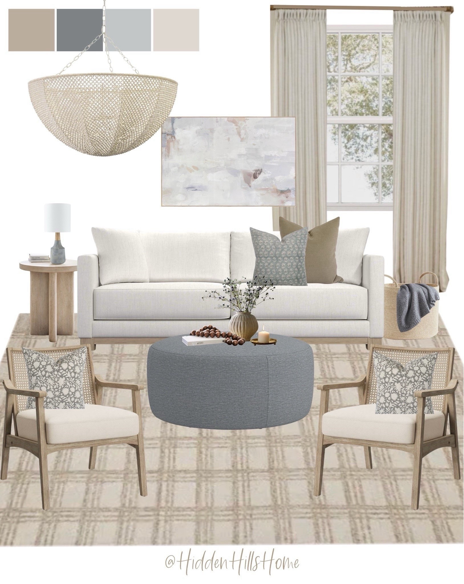 Modern-transitional living room mood board, cozy family room design, neutral living room inspo #sofa #rug 




#LTKSeasonal #LTKSaleAlert #LTKHome