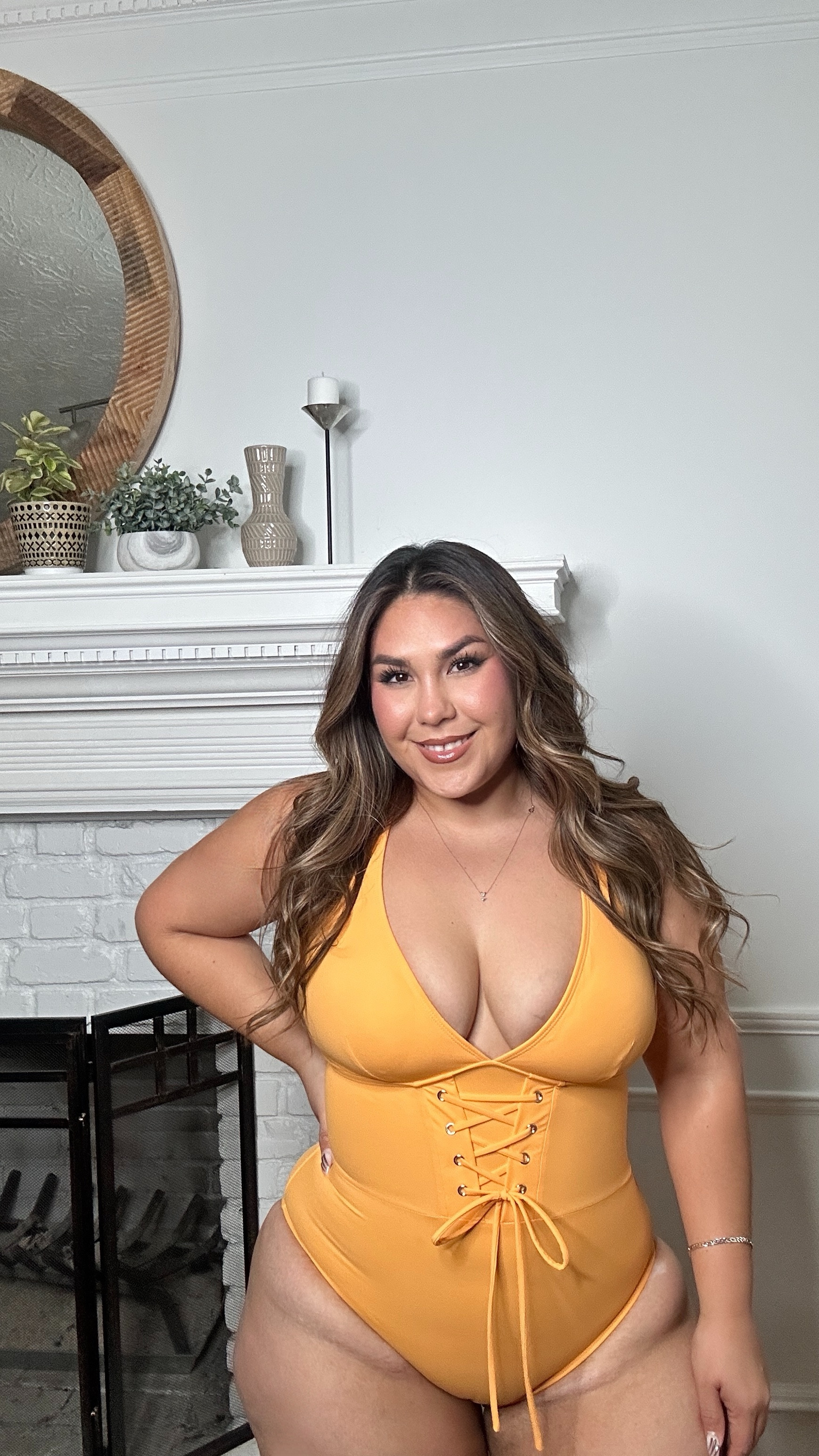 It’s time to bring out all of our swimsuits and I plan on spending most of my days in swimwear this summer! This shaping swimsuit has corset details on the waist and you can adjust the straps to create multiple styles! 

#summer2025 #midsizeswim #cUrvyfashionblogger #midsizefashion #swimsuit #swimwearmodel #curvemodel #swim #plussizefashion #sportsillustratedswim #summerhaul #summerwardrobe #curvyfashion #curvyswim #curvybikini #curvy #summerfashion #curvyinfluencer #lifeincurves #lavidaencurvas 

#LTKPlusSize #LTKTravel #LTKSwim