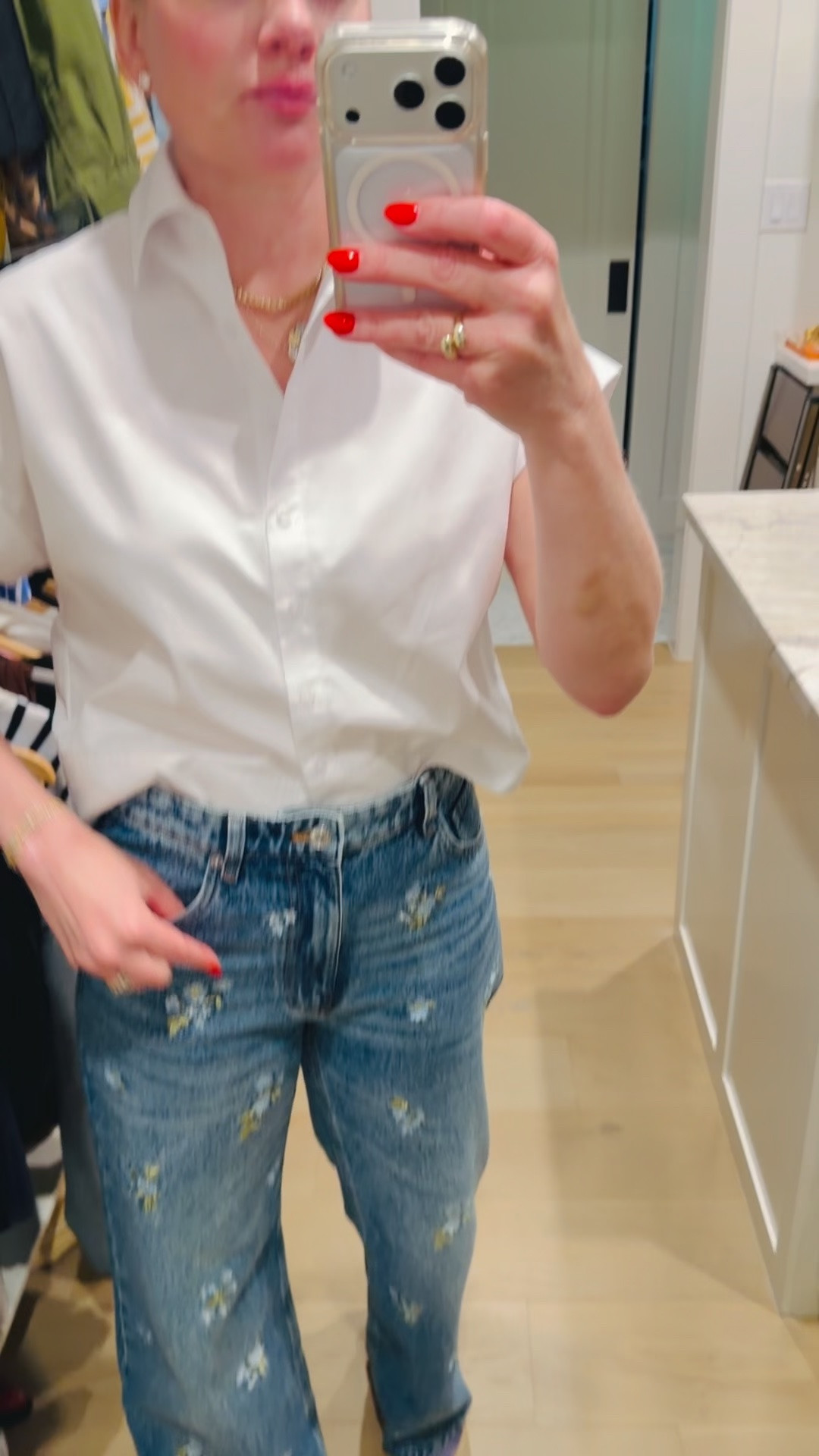 Colored or embroidered denim is so perfect 4 summer! So many ideas linked #under150

#LTKootd #LTKOver40