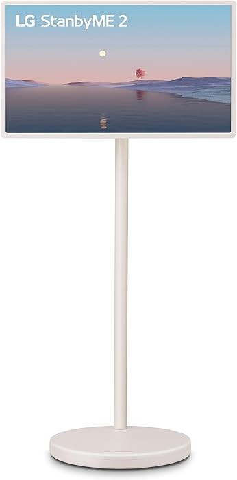 LG 27-Inch StanbyME 2 with Folio Cover, Portable Touch Screen TV, Dolby Vision, HDR10, Filmmaker ... | Amazon (US)