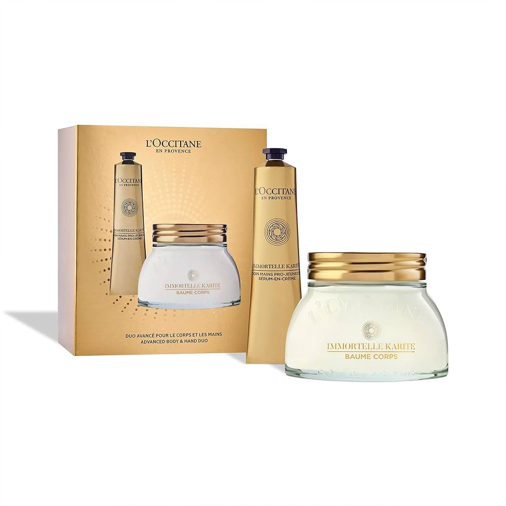 L'OCCITANE Immortelle Divine Duo Holiday Gift Set: Target Wrinkles, Visibly Firm Skin, Improve Sk... | Amazon (US)