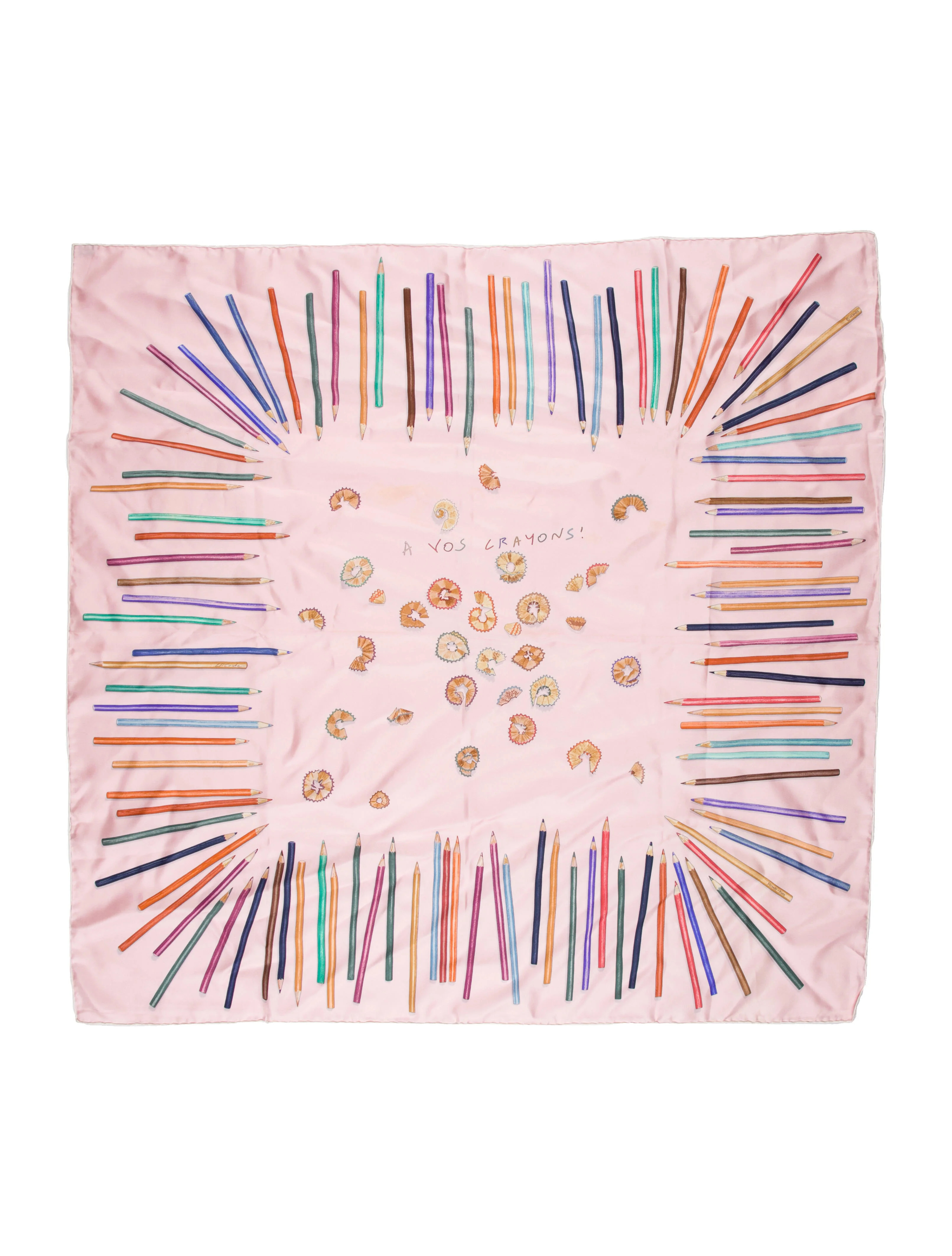 A Vos Crayons Silk Scarf | The RealReal