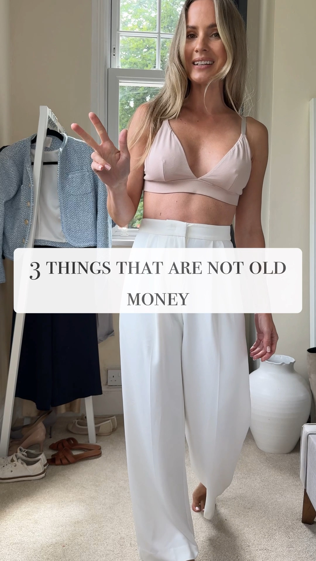 3 misconceptions about “old money”. 

The term old money is used frequently to describe a more classic style and lifestyle. But it’s so much more than that!

Old money doesn’t actually have a lot to do with money at all, but more to do with a certain set of values and beliefs.

It’s true that the fashion focuses on timeless pieces in great quality that will stand the test of time. But it’s not necessarily about being rich. 

It has more to do with how we chose to spend the money that we do have. Less, but better. One quality piece for 10 years instead of 10 for 1 year.

A common misconception is that old money is judgemental and snobby. But it’s the absolute opposite. 

New money is loud, snobby and judgemental. Old money is about being raised to be kind and understanding that everyone brings something different to the table.

Good manners is not to point out when someone makes a mistake, it is to pretend you didn’t see it. 🤍

Money doesn’t give anyone more value. But to be a kind person does. Thats why you can be old money with no money. 

🤍You can find the items I’m wearing in my link in bio, or just comment “link” and I will DM the links to you 🤍

#tessmontgomery #capsulewardrobe #oldmoneystyle #oldmoneyaesthetic

#LTKSeasonal #LTKStyleTip #LTKOver40