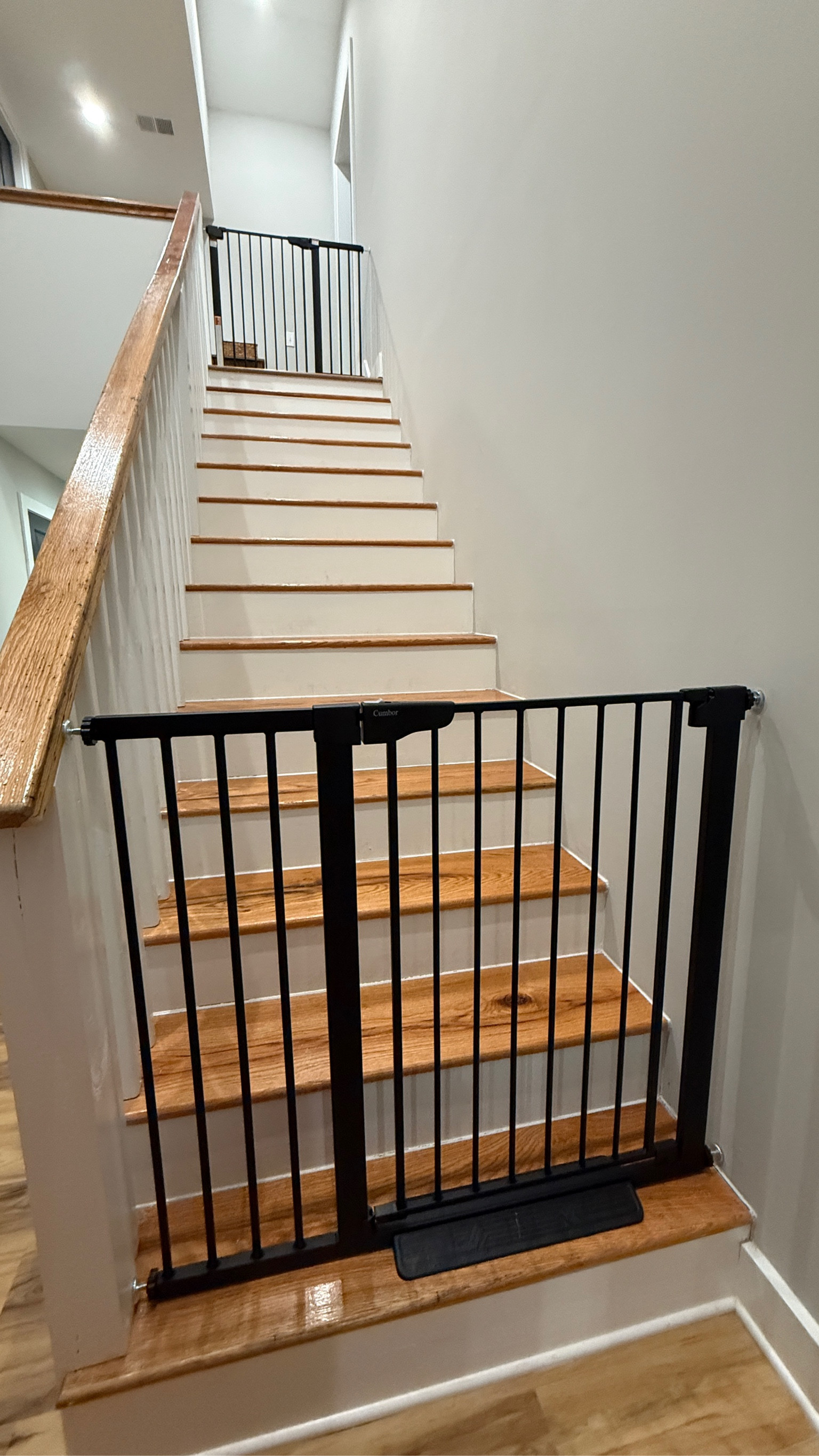 Extra tall and wide baby gate. Auto close and easy to walk through. This is a must for a house with kids or animals! 

#LTKBump #LTKKids #LTKFamily