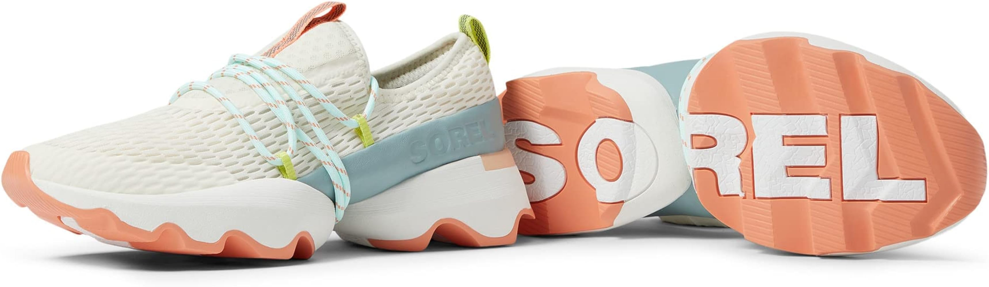 Amazon.com | Sorel Women's Kinetic Impact Lace Shoes - Black, White - Size 5 | Fashion Sneakers | Amazon (US)