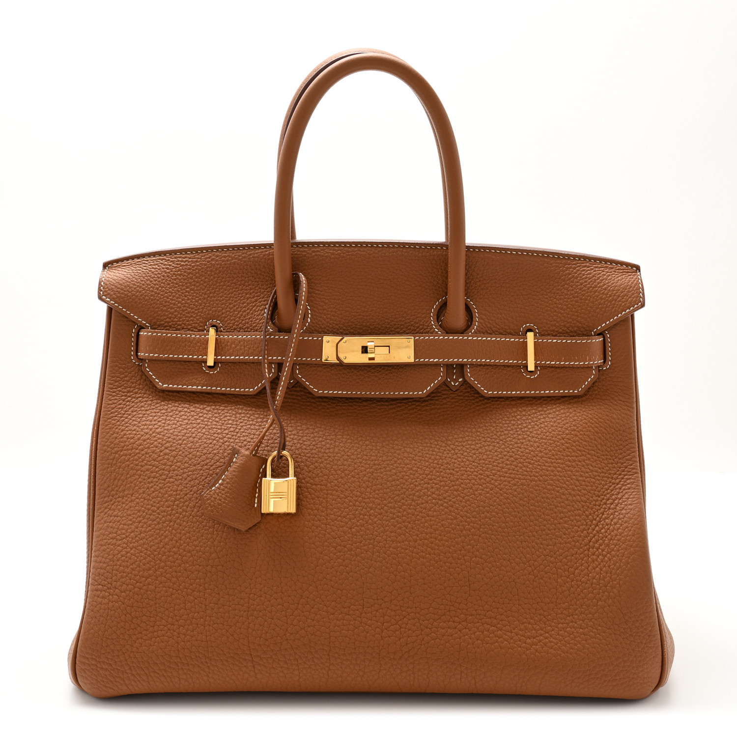 Togo Birkin 35 Gold | FASHIONPHILE (US)