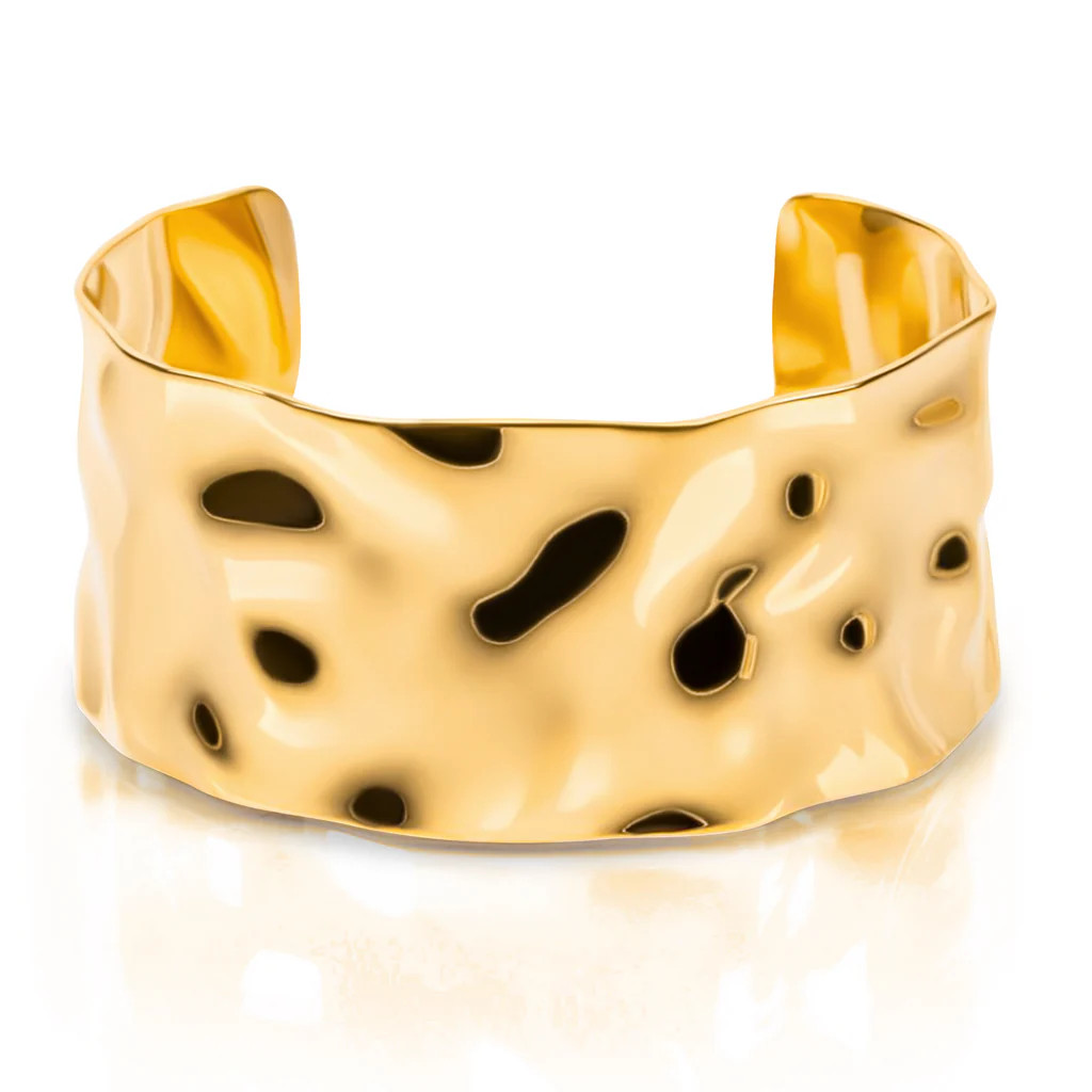Ellie Vail - Roxi Hammered Cuff Bracelet | Ellie Vail Jewelry