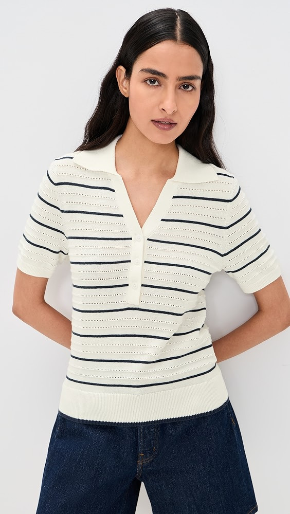 Wren Knit Polo | Shopbop