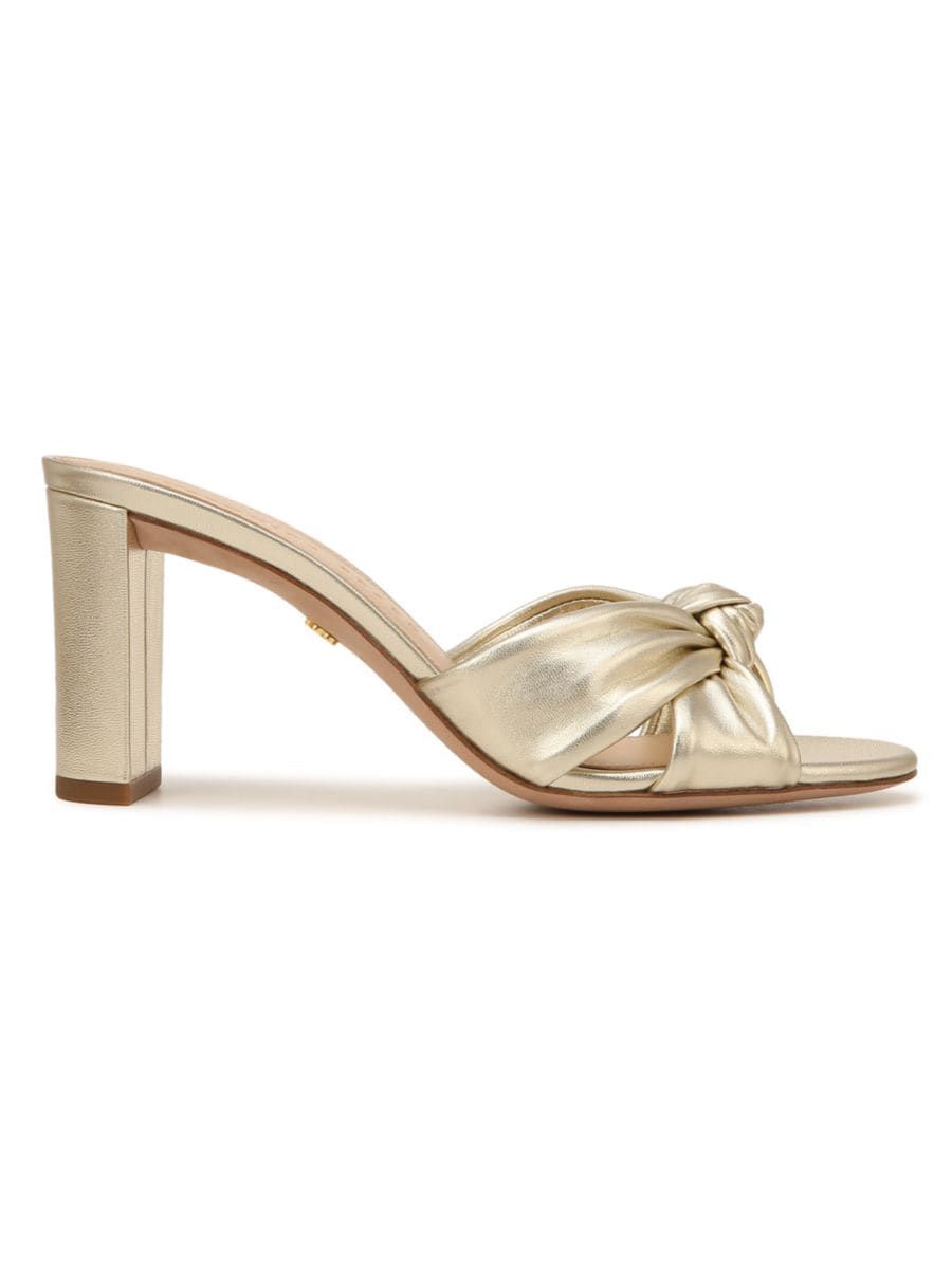 Ganita Leather Strappy Sandals | Saks Fifth Avenue