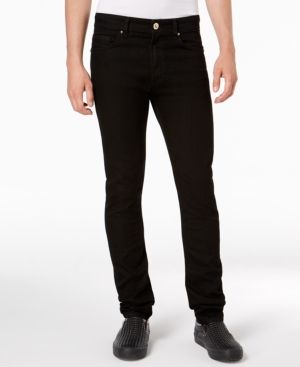 Versace Men's Slim-Fit Black Jeans | Macys (US)