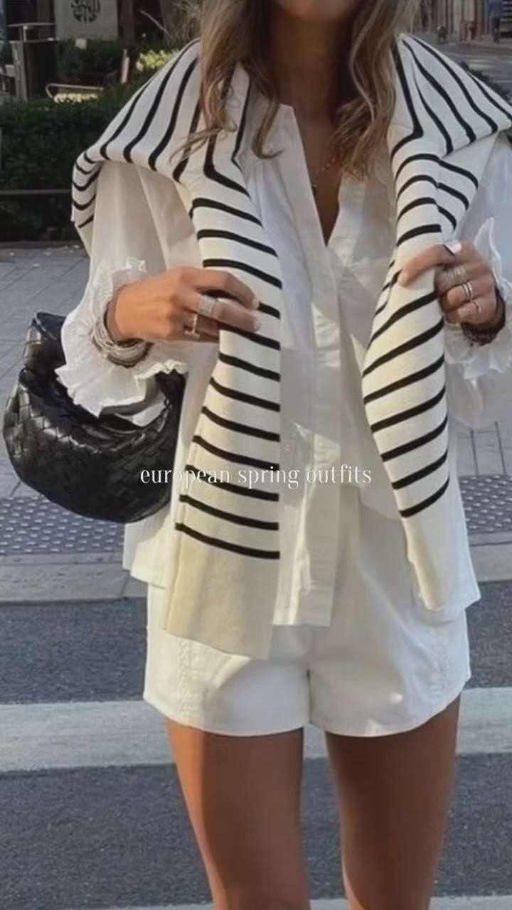 POV: My European Spring Moodboard. Sharing a roundup of European spring outfit ideas to inspire your travel wardrobe. From linen pants, blouses, striped sweaters, flats, sneakers and more.  

 #LTKootd #LTKSeasonal #LTKTravel