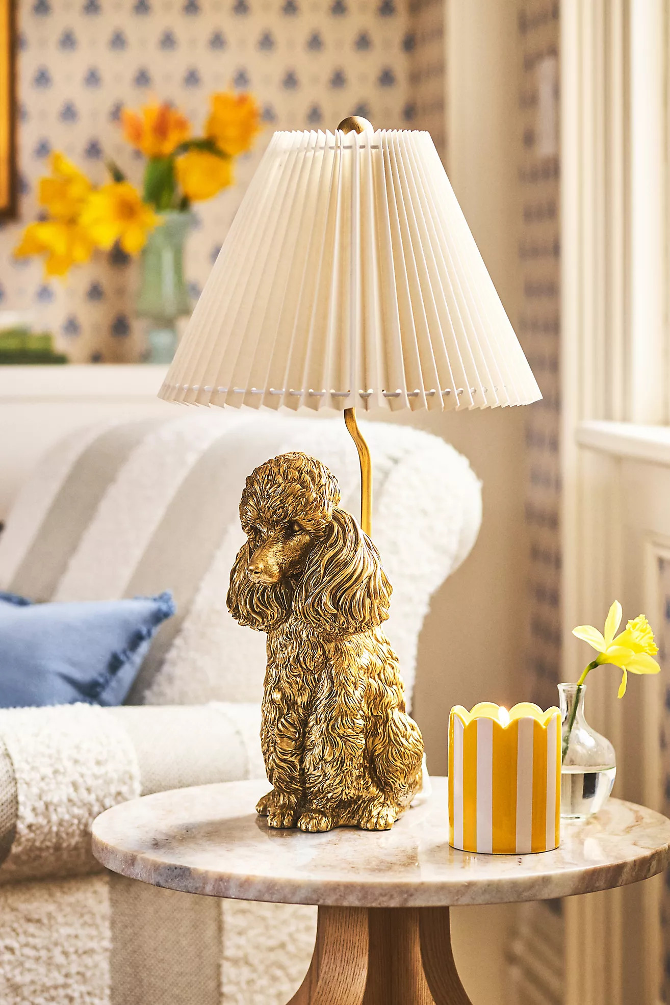The Icon Table Lamp: Dog Edition | Anthropologie (US)