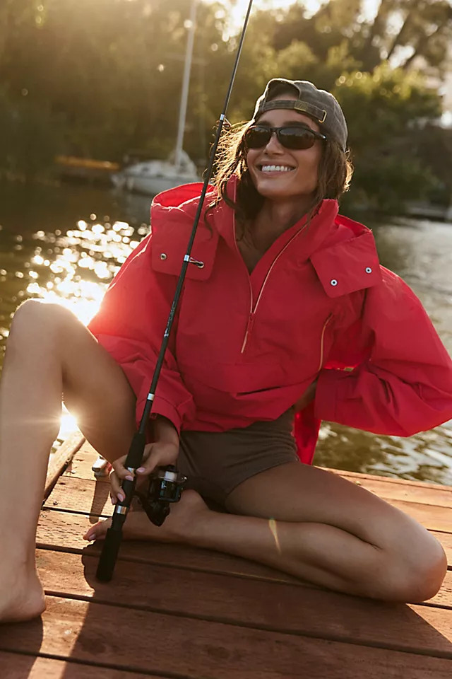 Singin' In The Rain Packable Waterproof Pullover | Free People (Global - UK&FR Excluded)