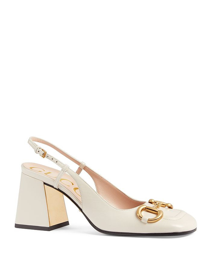 Women's Baby Mid-Heel Horsebit Slingback Pumps | Bloomingdale's (US)