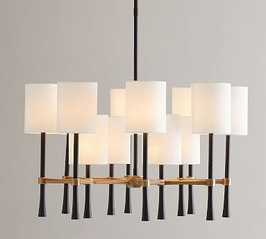 Leland Metal Chandelier | Pottery Barn (US)