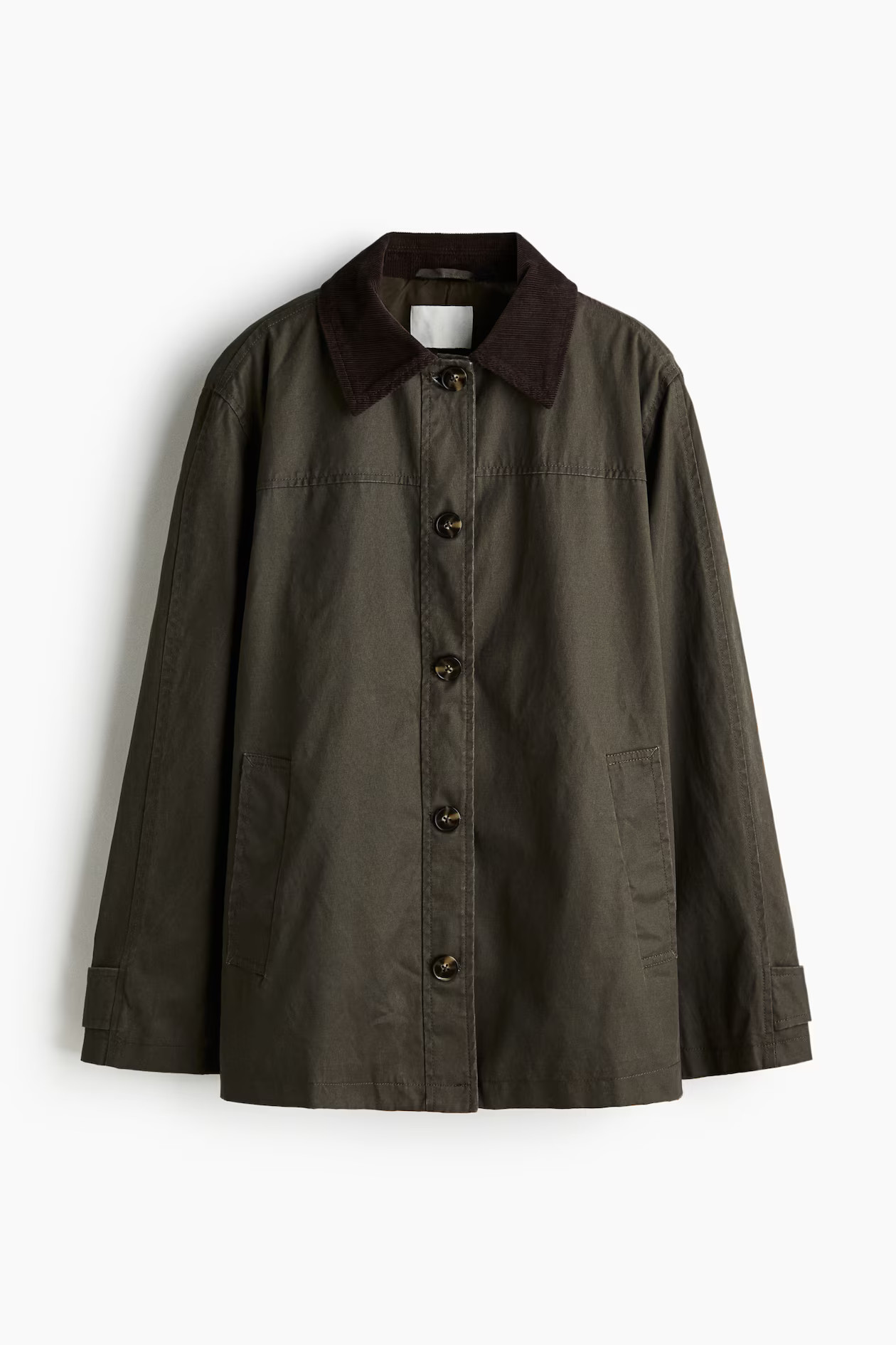 Corduroy-collar jacket | H&M (UK, MY, IN, SG, PH, TW, HK)