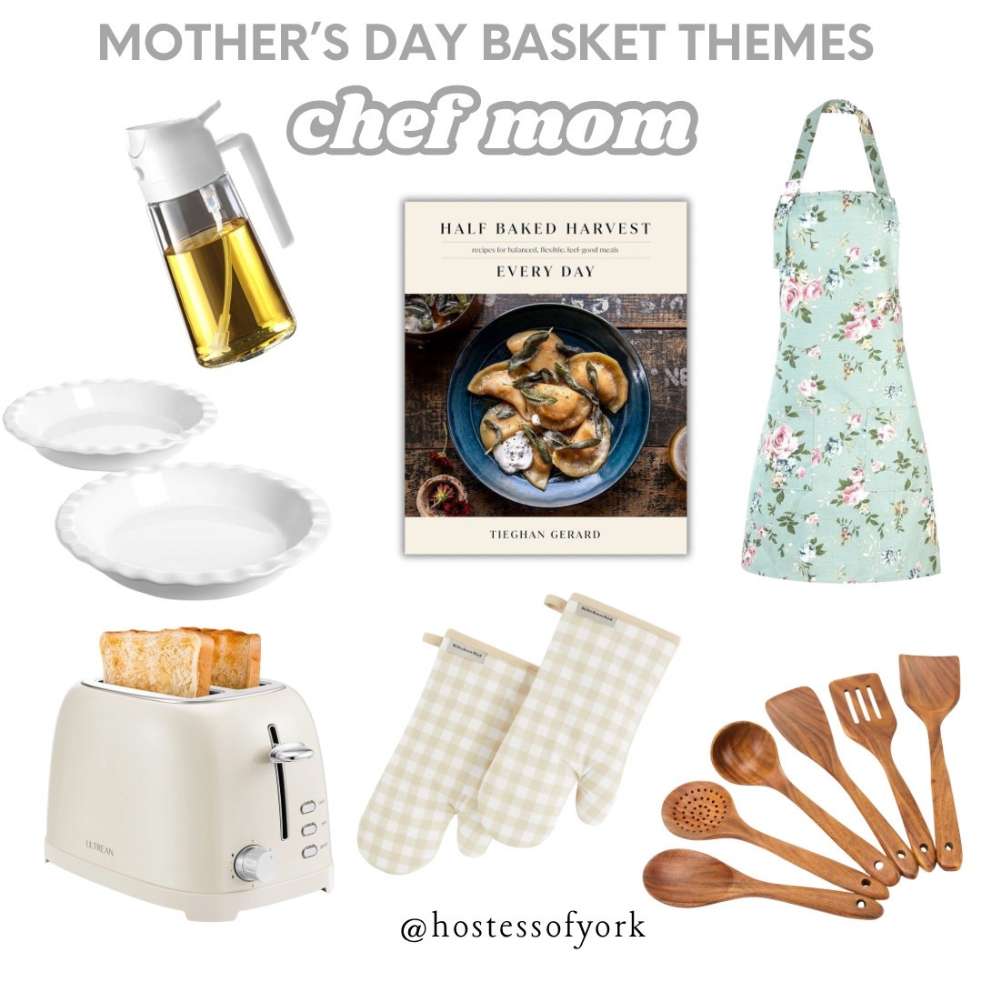 Mother’s Day gift ideas for the chef! 
#cook #cooking #apron #kitchen #home #toaster #harvest #cookbook #baking #recipe

#LTKGiftGuide #LTKSeasonal #LTKHome
