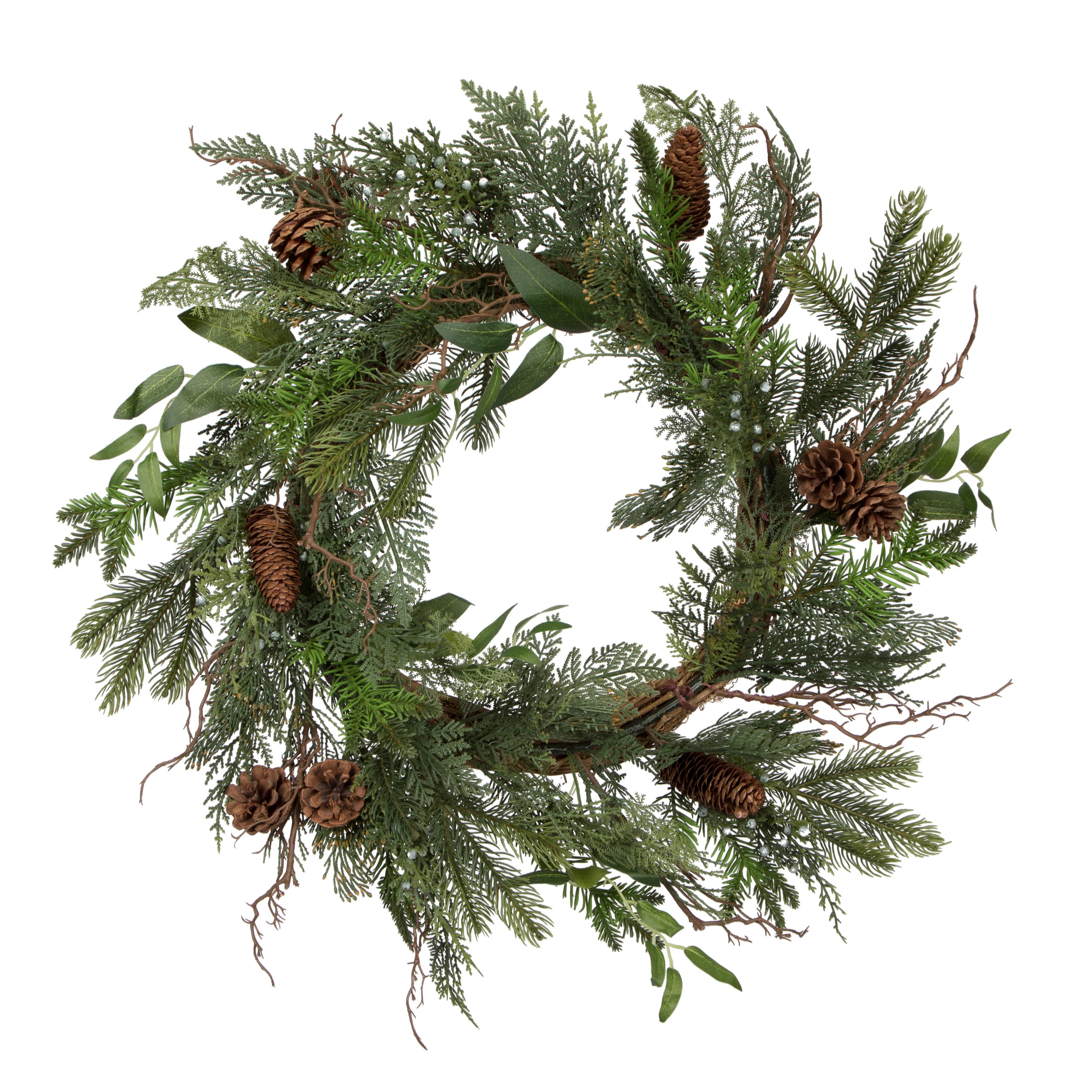 Faux Cedar 24'' Wreath | Wayfair North America