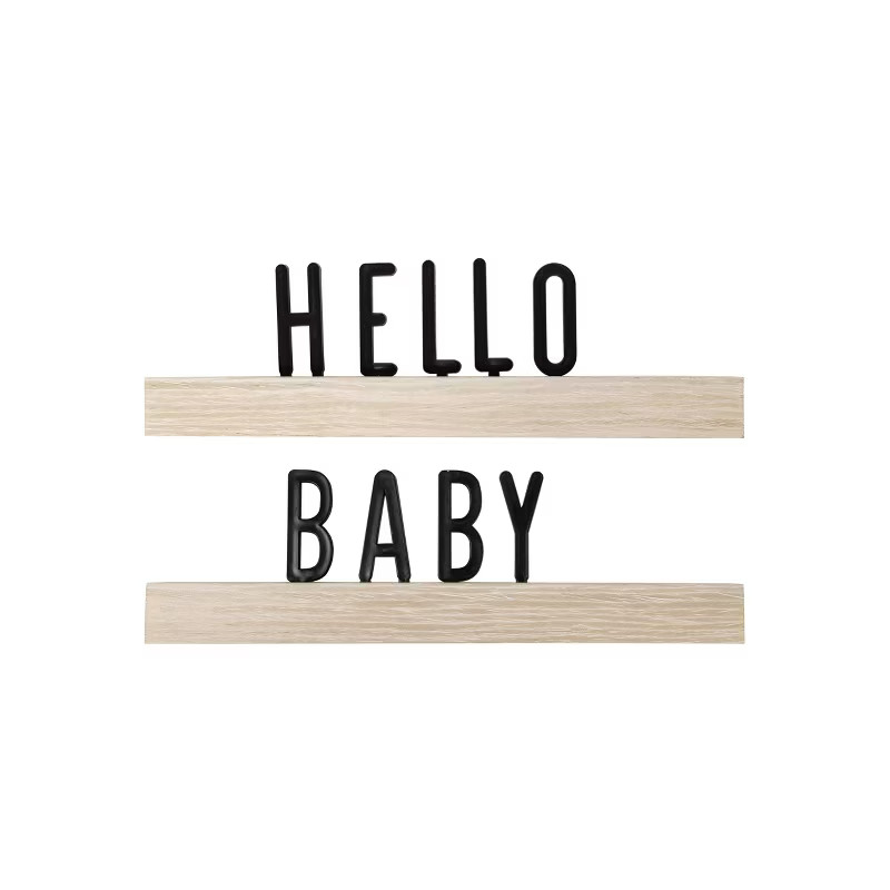 Pearhead Wooden Letter Ledge Set | Target