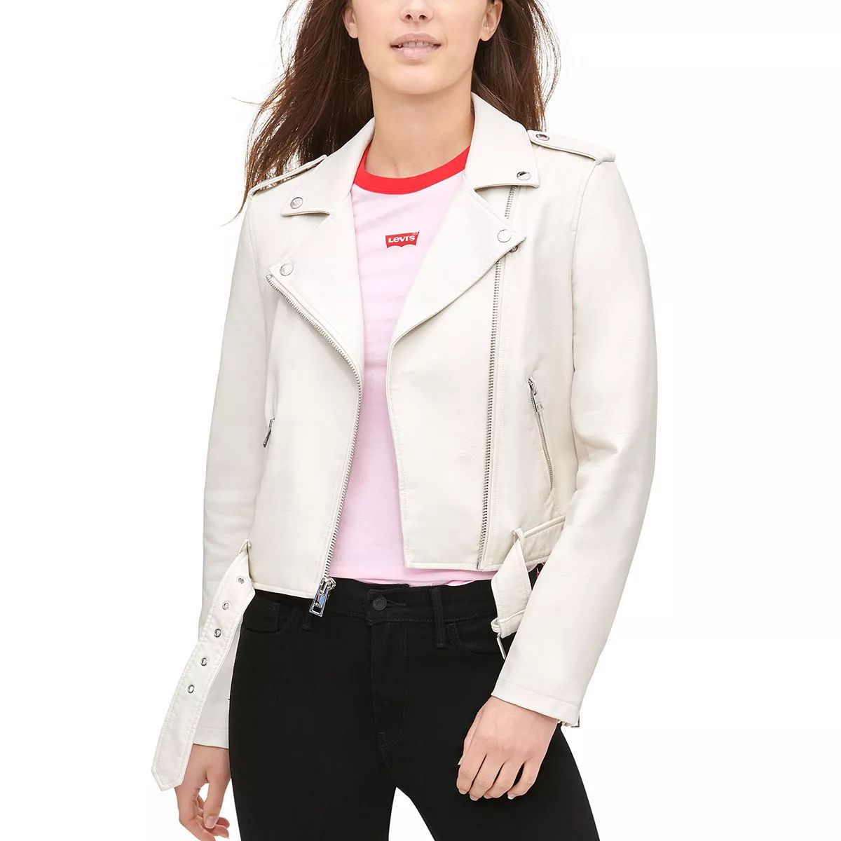 Women's Levi's® Faux-Leather Motorcycle Jacket | Kohl's