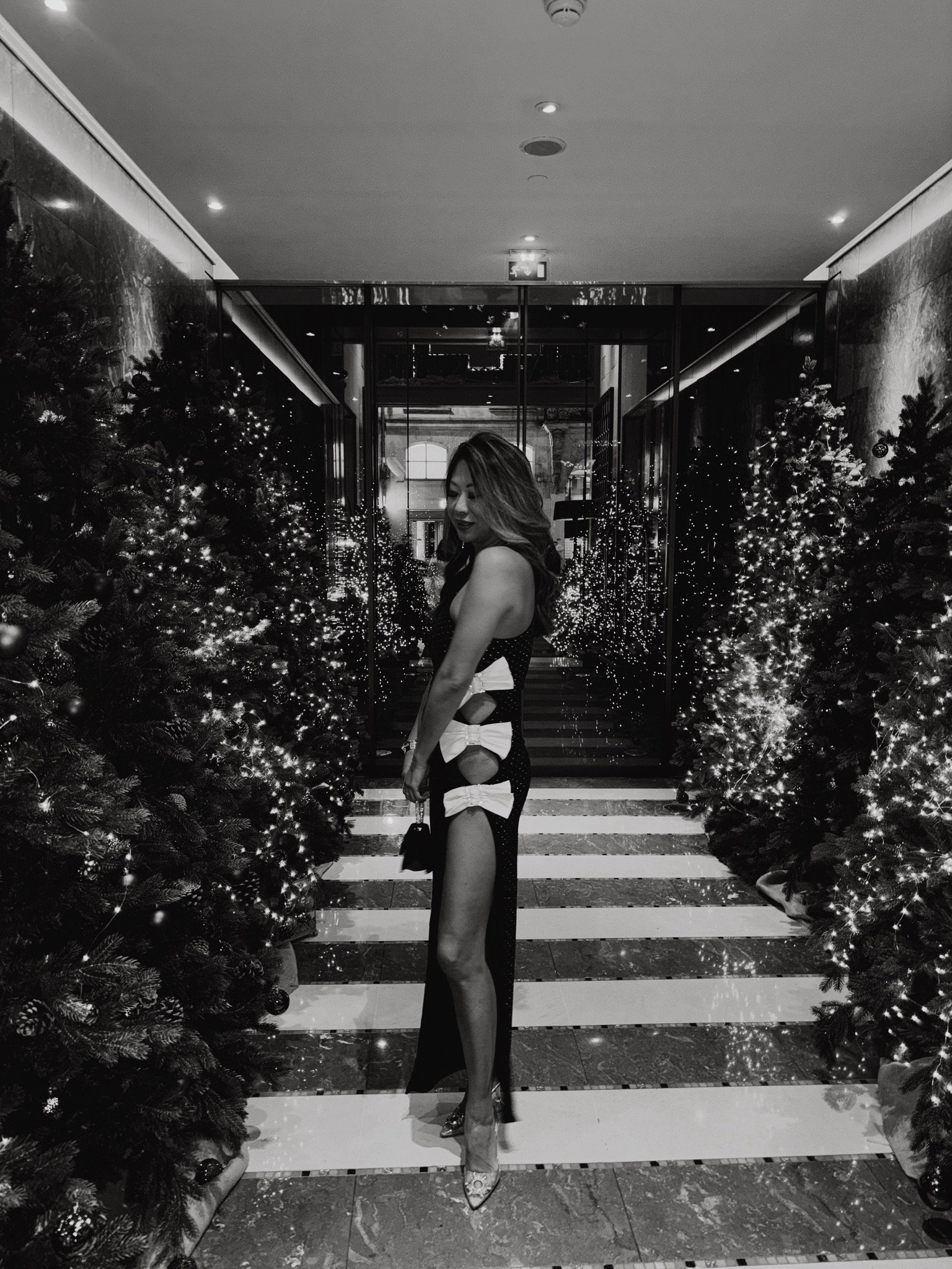 Holiday dress, New Year's Eve dress, Paris style, crystal dress, velvet dress, Paris outfits, Ootn, revolve dress, bow dress size small 

#LTKwedding #LTKHoliday #LTKstyletip