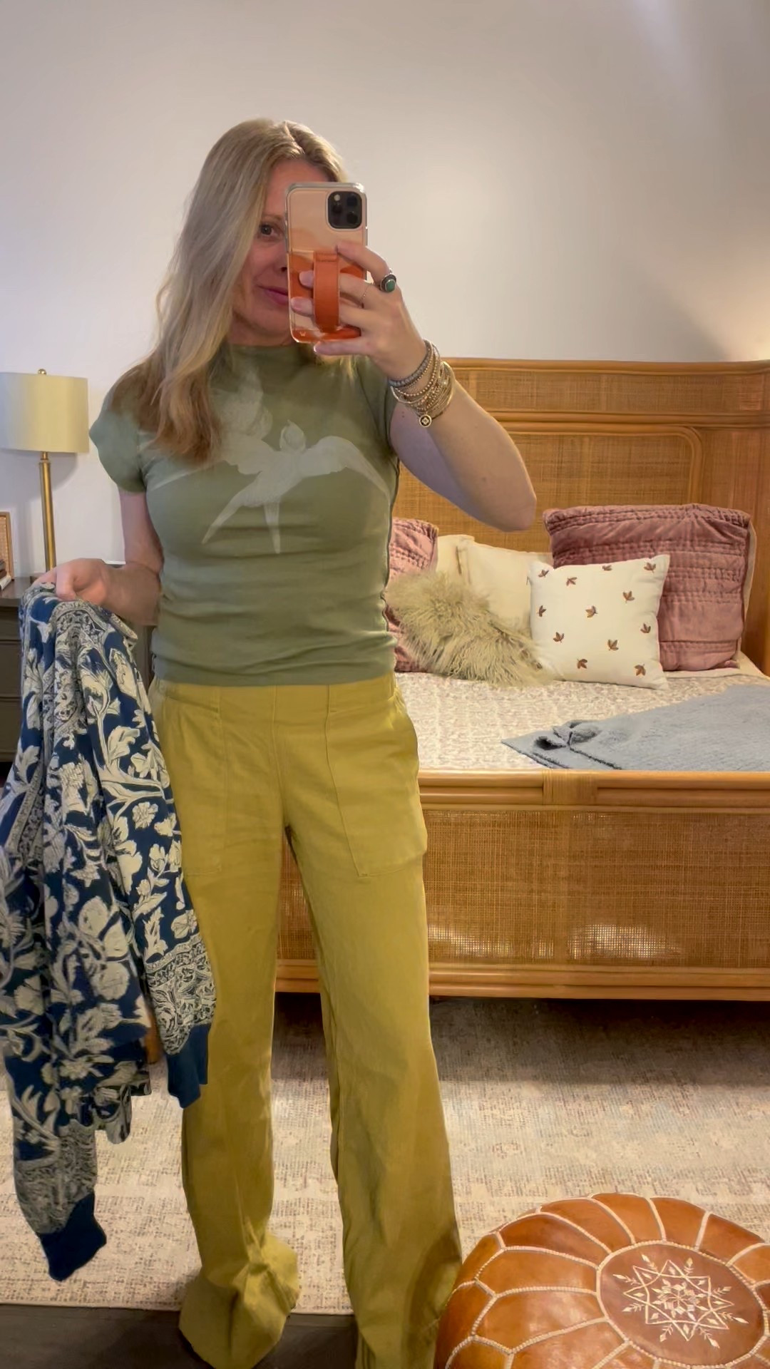 much needed COLOR 🍋🕊️ #momlife #boho #freepeople #styling #LTKUnder100 #outfit 
went down a size in these oversized pull on pants to XS
top M
FP Emma Cardi size S (sold out)

#LTKgrwm #LTKootd #LTKdayinmylife