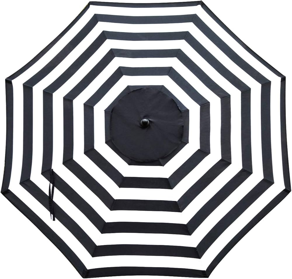 Sunnyglade 9ft Patio Umbrella Replacement Canopy Market Umbrella Top Outdoor Umbrella Canopy with... | Amazon (US)